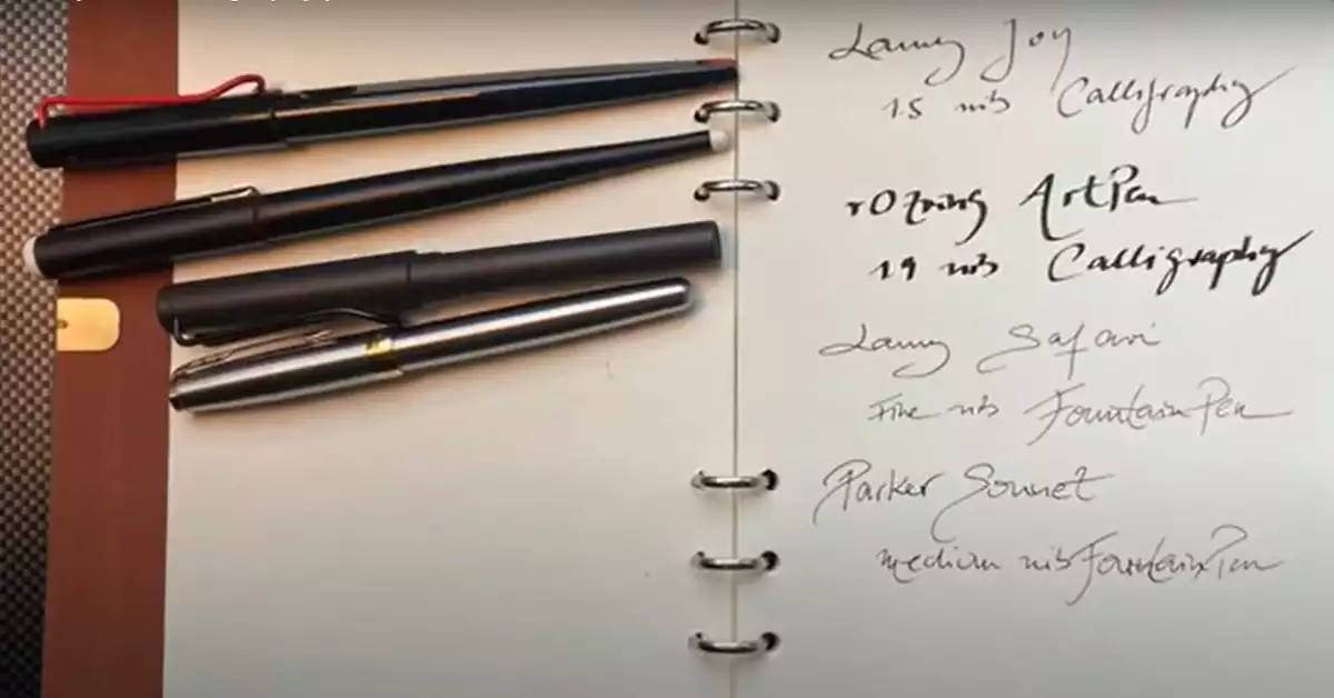 Fountain Pen Vs Calligraphy Pen